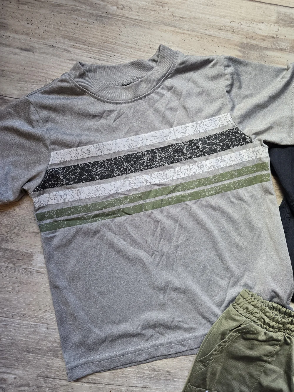 Body Glove Olive & Black Kids 3-Piece Jogger Set